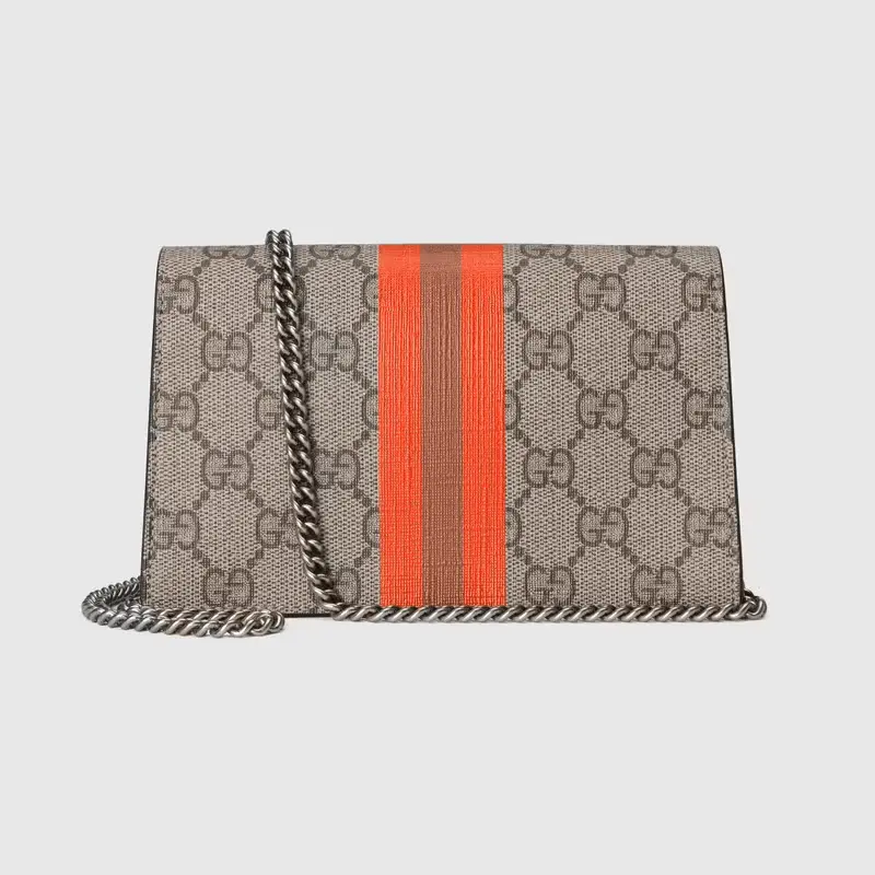 Túi Gucci Dionysus Super Mini GG Supreme Canvas 476432-UQHFN-8666 - Ảnh 3