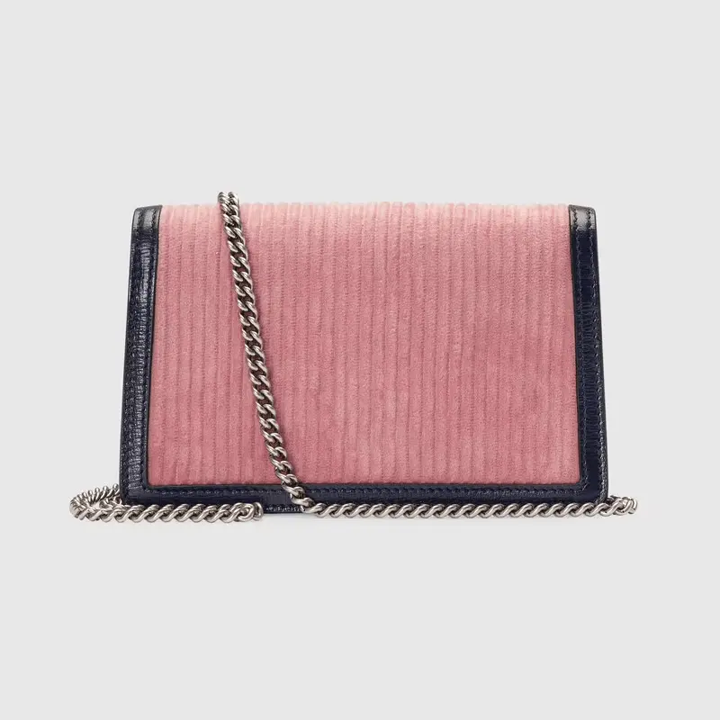 Túi Gucci Dionysus Super Mini Pink Corduroy 476432-2S8AN-6781 - Ảnh 3
