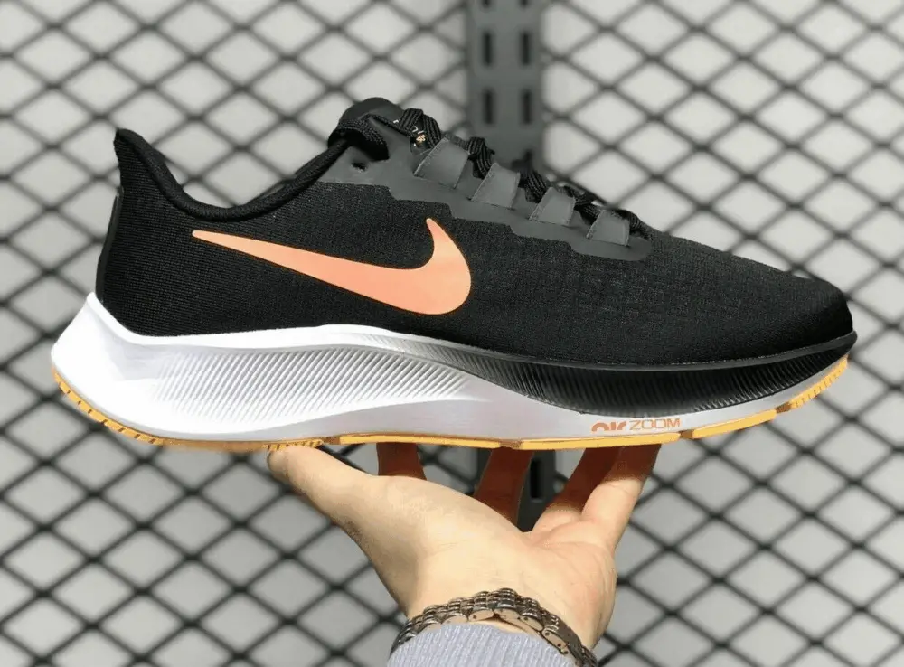 Giày Nike Air Zoom Pegasus 37 'Black Bright Mango' BQ9646-010 - Ảnh 4