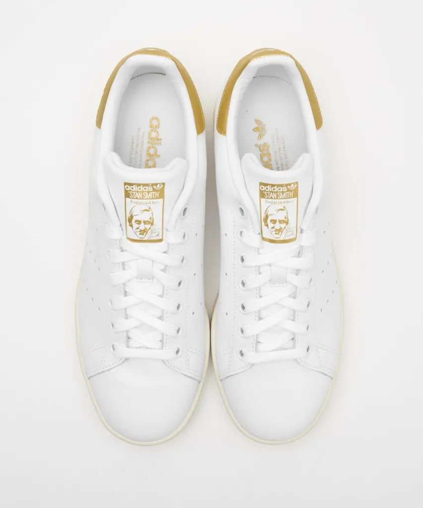 Alternative view of Giày Adidas Stan Smith 'White Gold' AQ0439