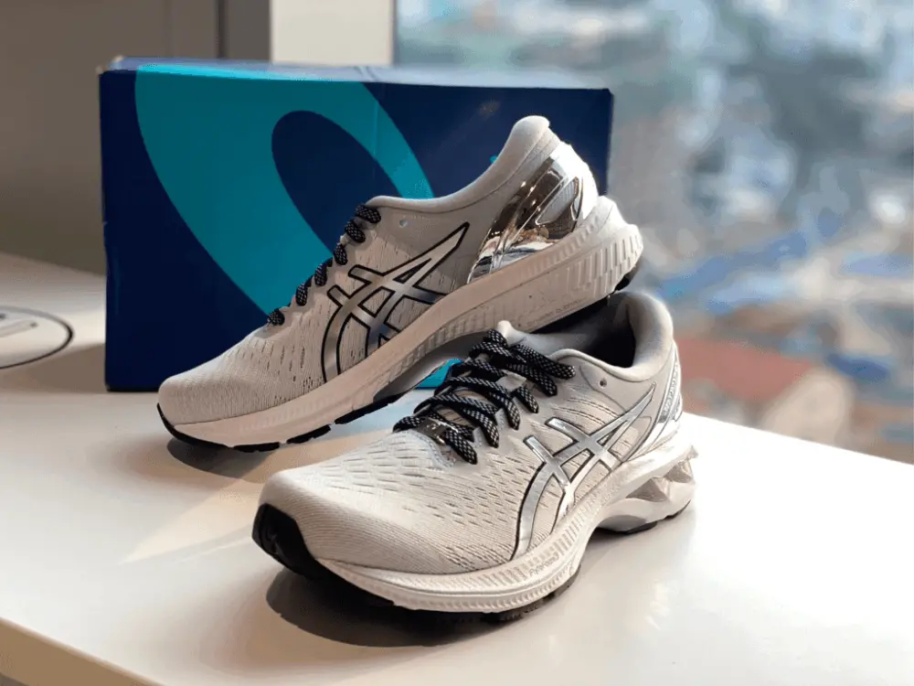 Giày Asics Wmns Gel Kayano 27 Platinum 'Grey Pure Silver' 1012A763-020 - Ảnh 4