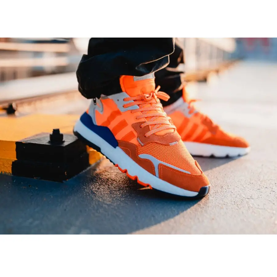 Giày Adidas Nite Jogger ‘Solar Orange’ G26313 - Ảnh 3