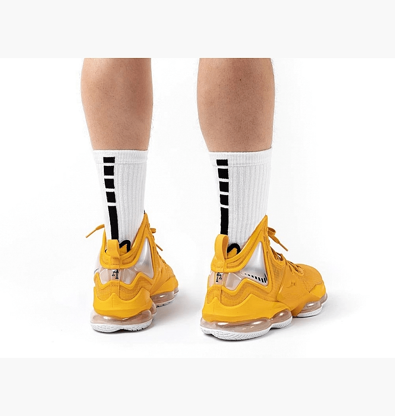 Giày Nike LeBron 19 Hard Hat 'Yellow' CZ0203-700 - Ảnh 4