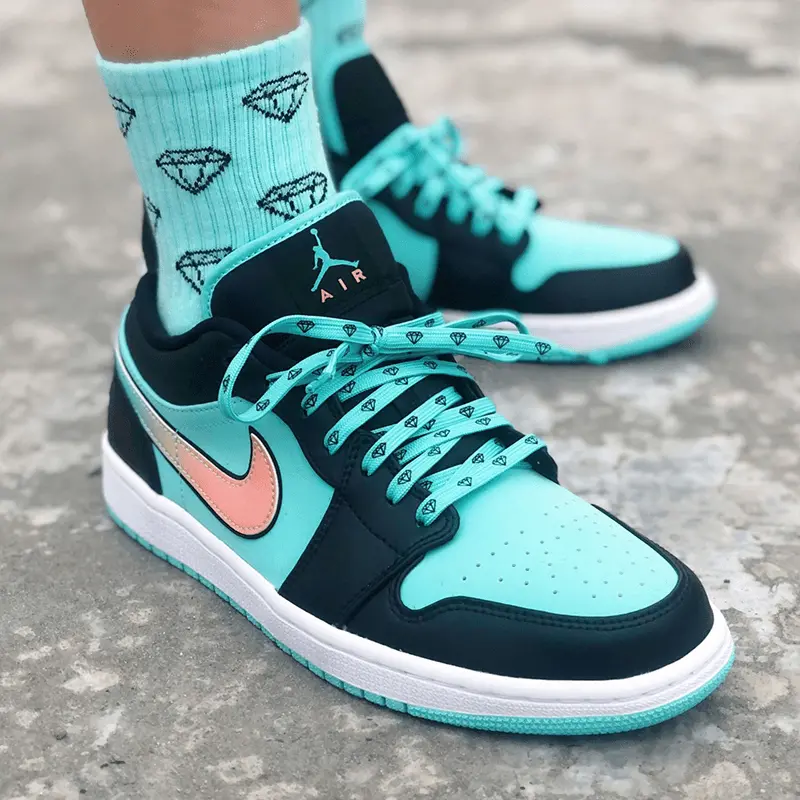 Giày Nike Air Jordan 1 Low SE 'Tropical Twist' CK3022-301 - Ảnh 5