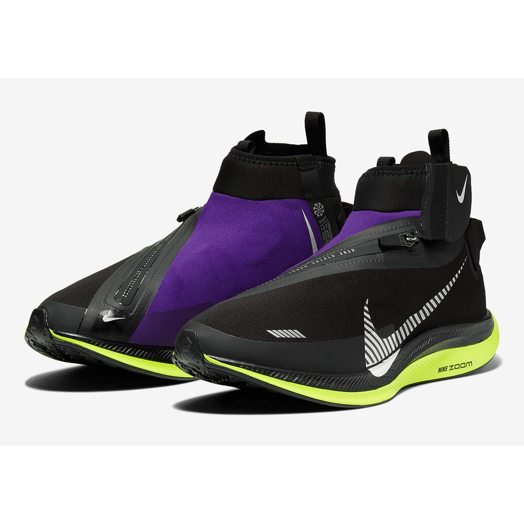 Giày Nike Zoom Pegasus Turbo Shield WP 'Black Voltage Purple' CJ9712-001 - Ảnh 3