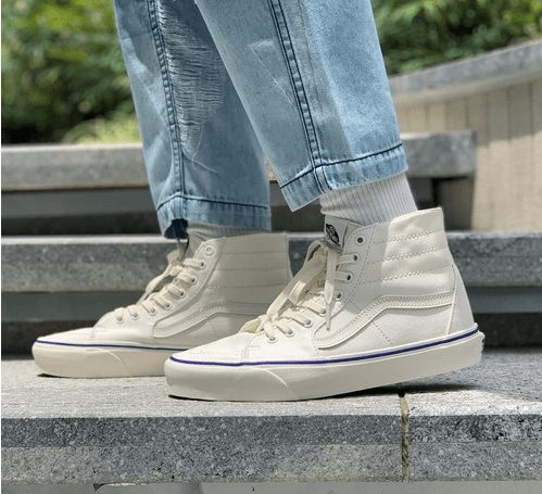 Giày Vans Sk8-Hi Tapered 'White' VN0A4U164U3 - Ảnh 4