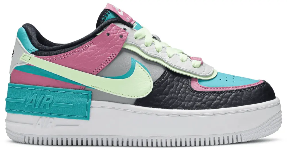Giày Nike Air Force 1 Shadow 'Barely Volt Oracle Aqua' CK3172-001
