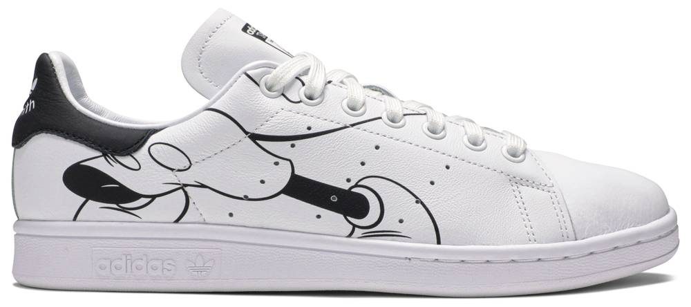 Giày Adidas Mickey Mouse x Stan Smith 'Black' FW2895