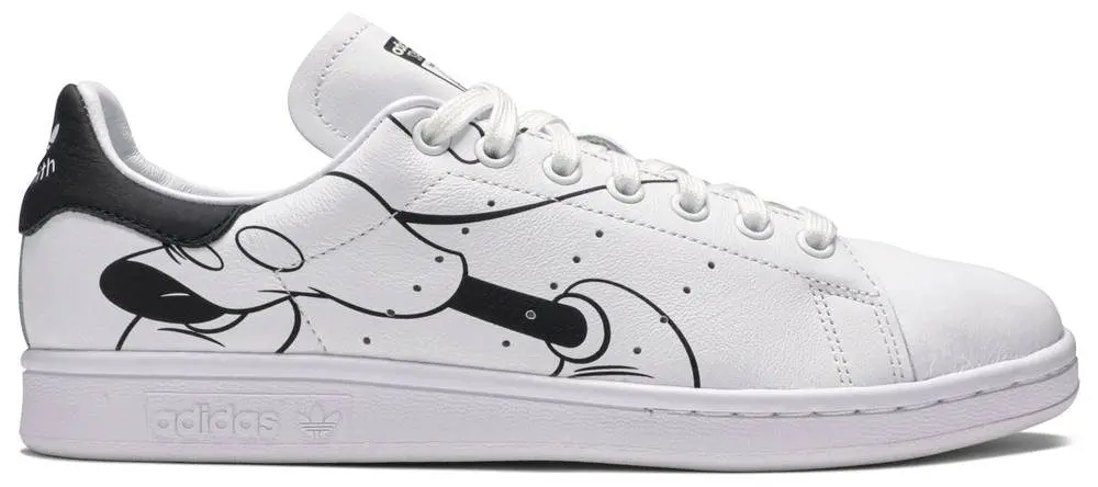 Giày Adidas Mickey Mouse x Stan Smith 'Black' FW2895