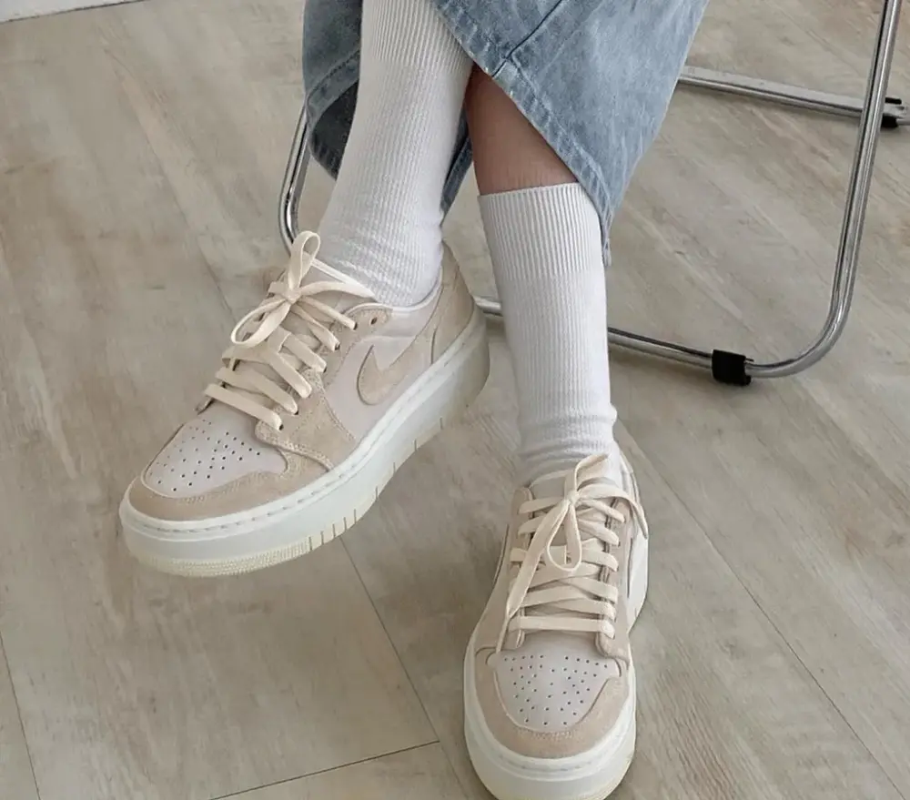 Alternative view of Giày Nike Air Jordan 1 Elevate Low 'Pale Rose Brown' DH7004-101