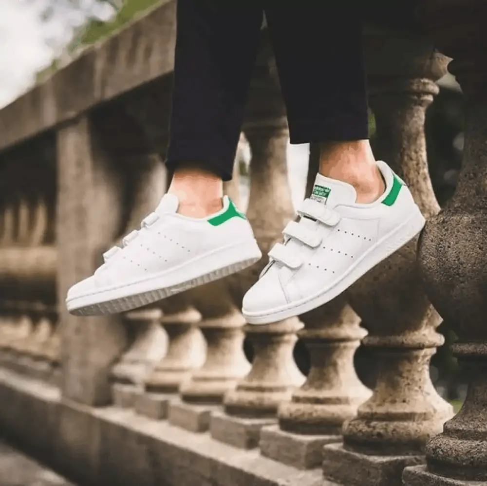 Giày Adidas Stan Smith CF J S82702 - Ảnh 4