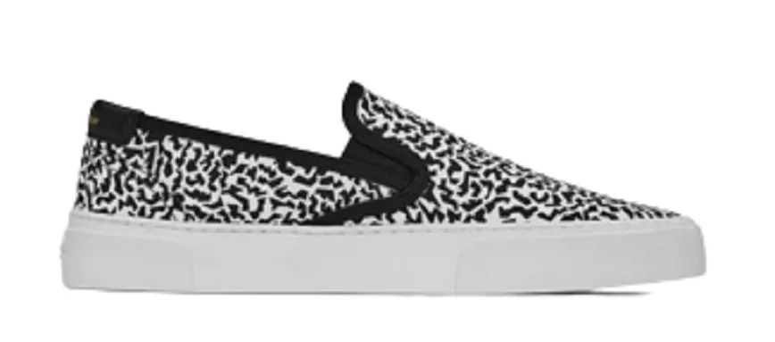 Giày Saint Laurent Venice Slip On Sparkle Print 58574226Q109074