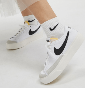 Alternative view of Giày Nike Blazer Low '77 'Split - White Black' DZ2544-100