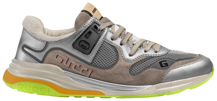 Giày Gucci Ultrapace Silver Metallic 587242-HQK20-8166