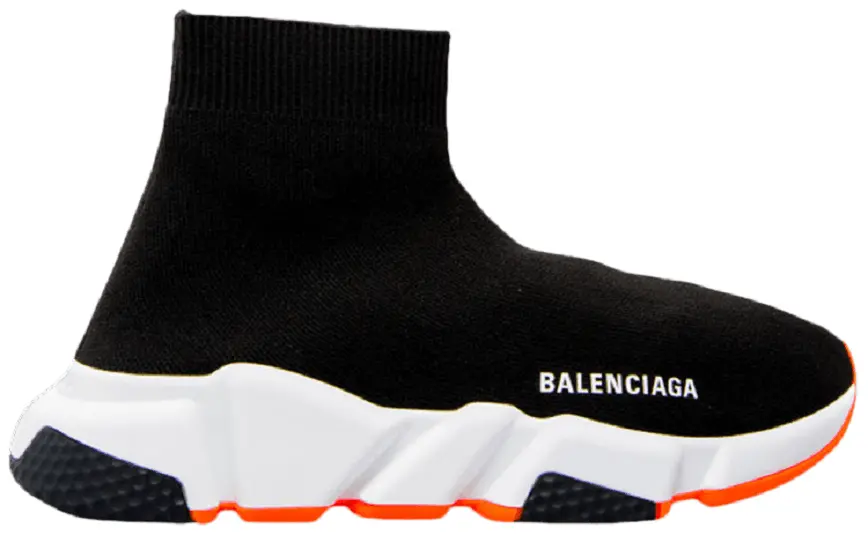 Giày Balenciaga Wmns Speed Trainer 'Black Orange' 587280 W1704 1917