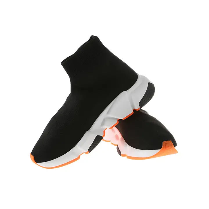 Giày Balenciaga Wmns Speed Trainer 'Black Orange' 587280 W1704 1917 - Ảnh 3