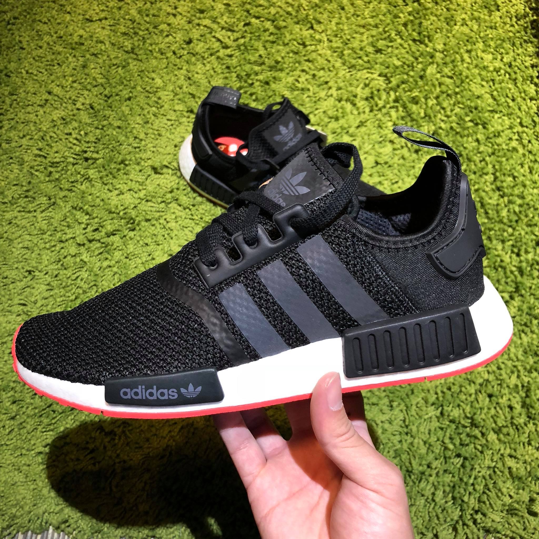 Giày Adidas NMD_R1 "Black Scarlet" CQ2413 - Ảnh 3