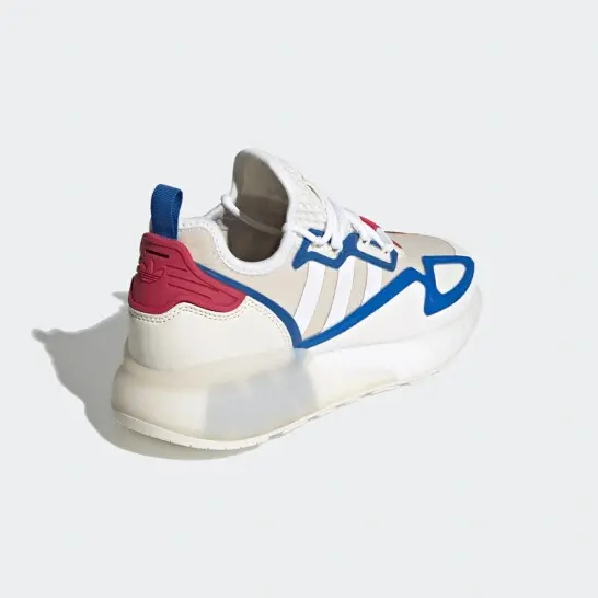 Giày Adidas ZX 2K Boost 'White Blue' FZ0220 - Ảnh 3