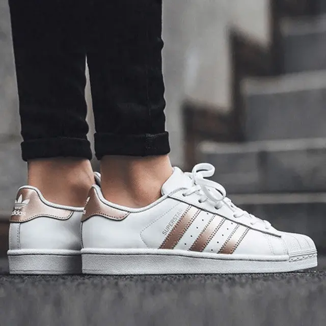Giày Adidas Wmns Superstar 'Copper Metal' EE7399 - Ảnh 3