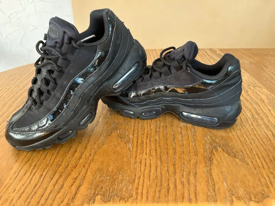 Giày Nike Wmns Air Max 95 'Black' 307960-010 - Ảnh 5