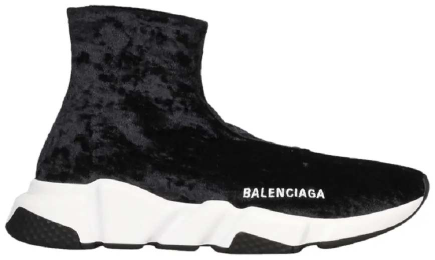 Giày Balenciaga Wmns Speed Trainer 'Crushed Velvet' 593169 W1I82 1021