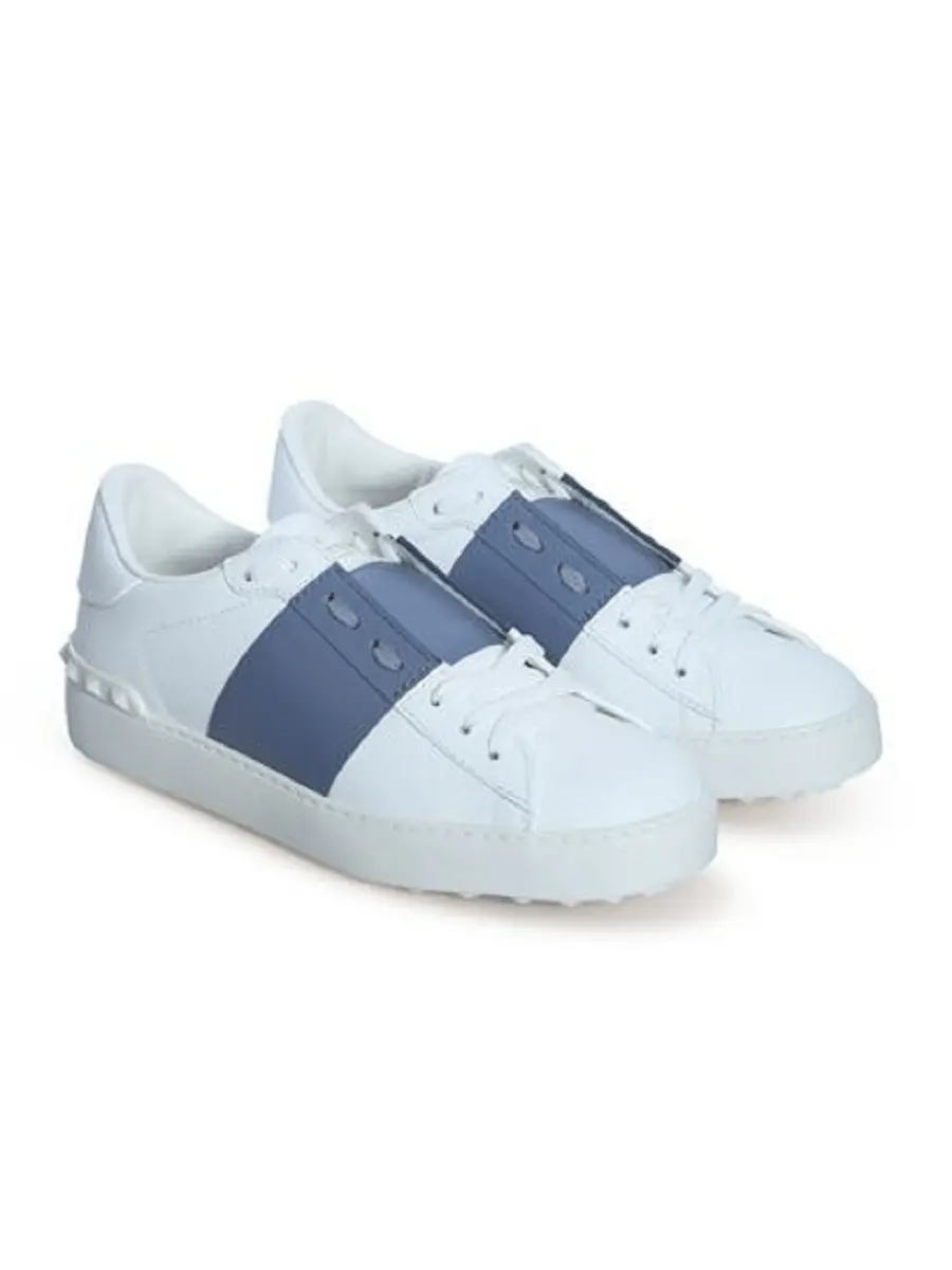 Giày Valentino Garavani White Leather VY0S0830BLU60U - Ảnh 3