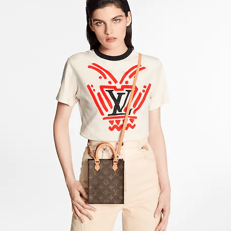 Túi Louis Vuitton Petit Sac Plat Monogram Empreinte M69442 - Ảnh 3