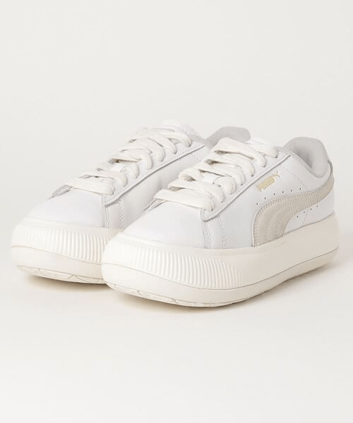 Giày Puma Suede Mayu Leater Wmns 'White' 381042-01 - Ảnh 9