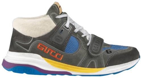 Giày Gucci Ultrapace Mid 'Black Grey' 598132-0PVW0-1260