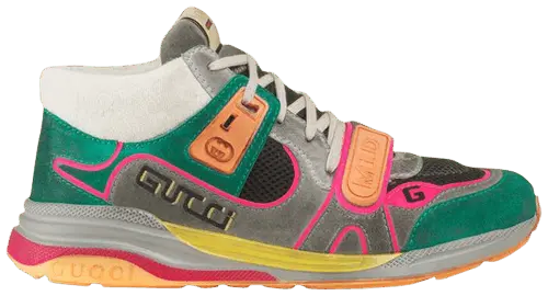 Giày Gucci Ultrapace Mid 'Green Teal' 598132-0PVZ0-3185