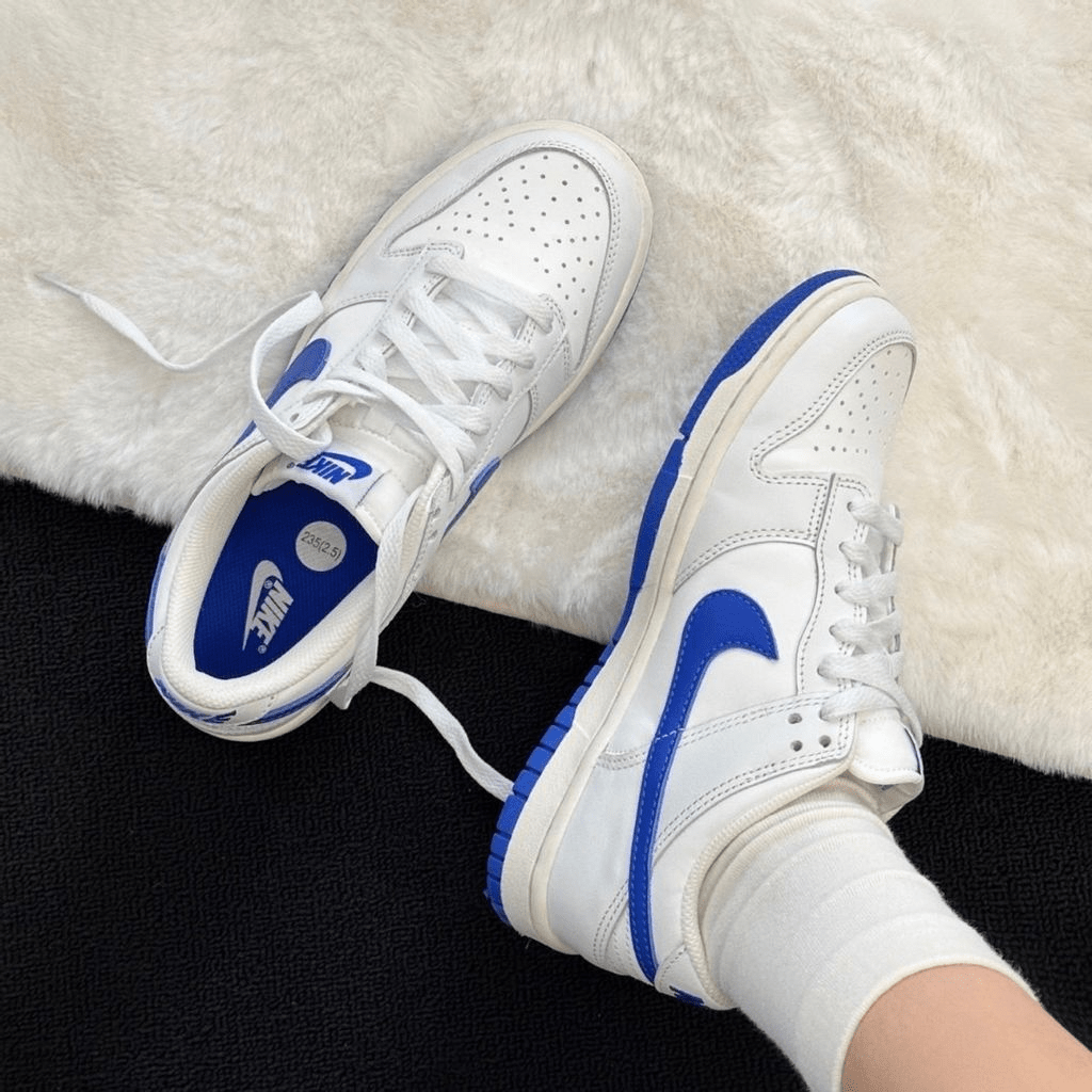 Giày Nike Dunk Low ‘White Royal’ DH9765-105 - Ảnh 5