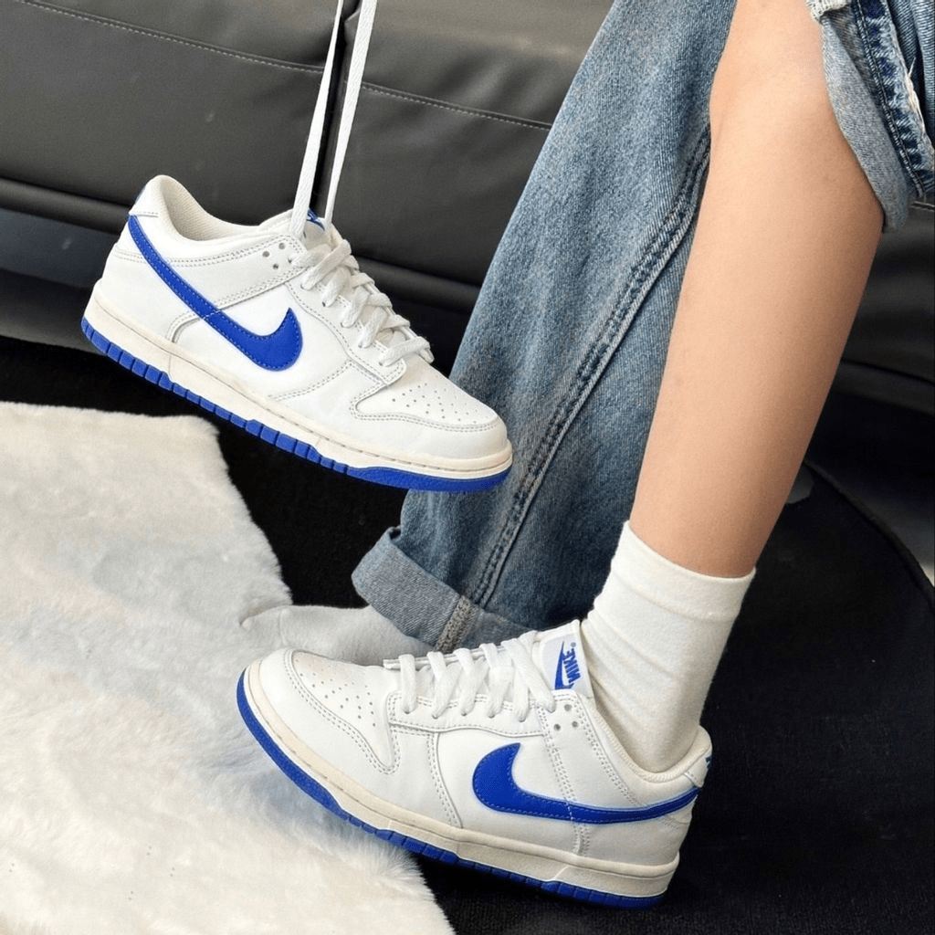 Giày Nike Dunk Low ‘White Royal’ DH9765-105 - Ảnh 4