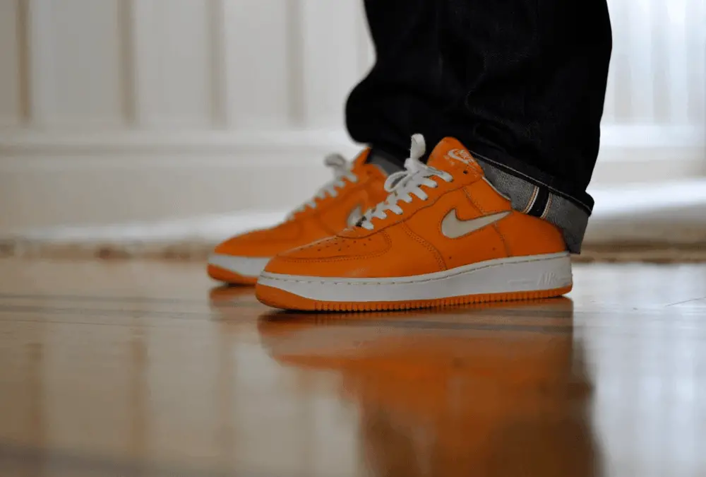 Giày Nike Air Force 1 Jewel 'Safety Orange' FJ1044-800 - Ảnh 5
