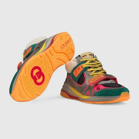 Giày Gucci Ladies Ultrapace Mid-Top 598987-0PVZ0-3185 - Ảnh 4
