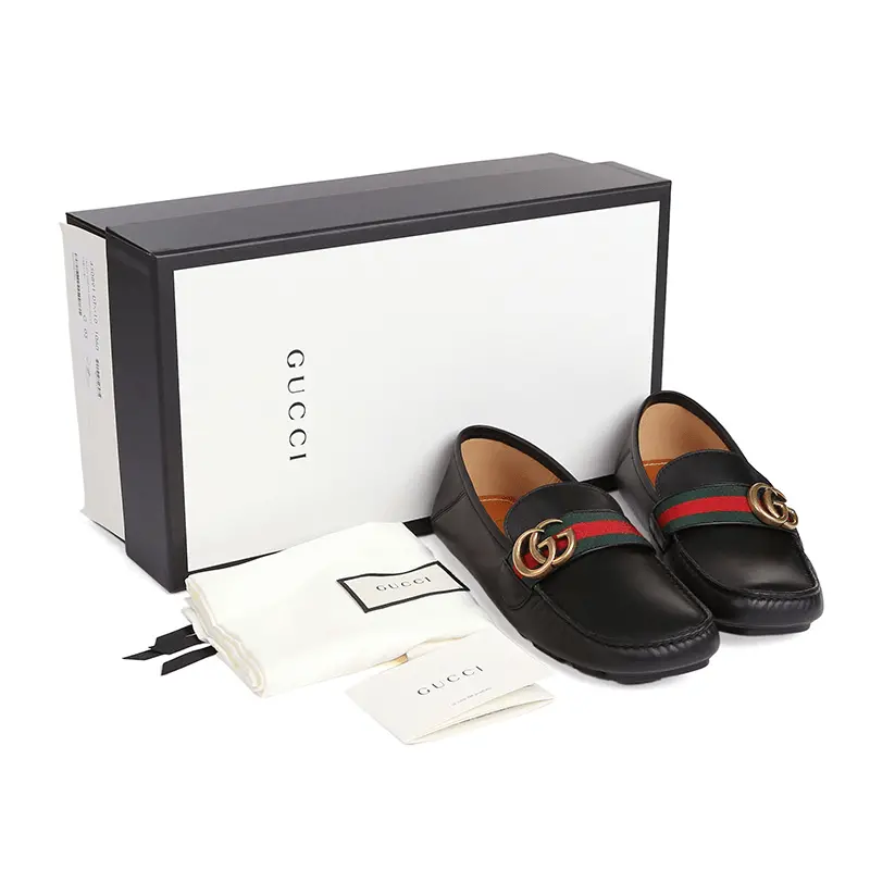 Alternative view of Giày Gucci Horsebit Loafers Moccasins Blue 450891-DTM10-4062