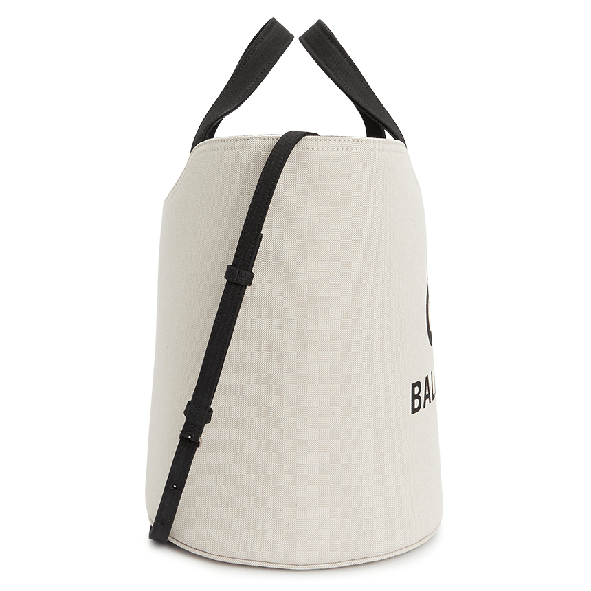 Túi Balenciaga Wave Tote M Natural 'Black' 599332-2HH13-9360 - Ảnh 4