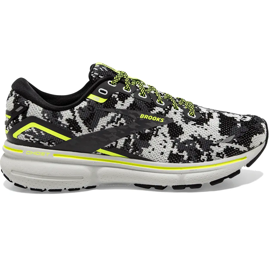 Giày Brooks Ghost 15 Black Ebony Nightlife 110393-029