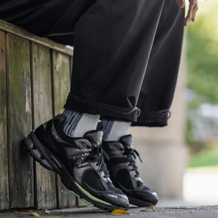 Giày New Balance 2002R 'Black Green' M2002RLD - Ảnh 5