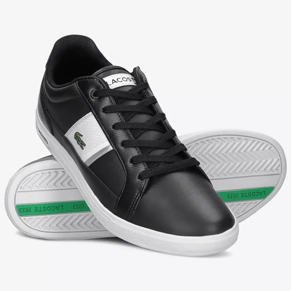 Giày Lacoste Europa 0721 'Black White' 7-41sma0008312 - Ảnh 3