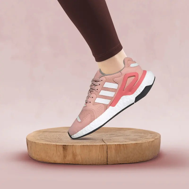 Alternative view of Giày Adidas Day Jogger 'Glow Pink' FW4828