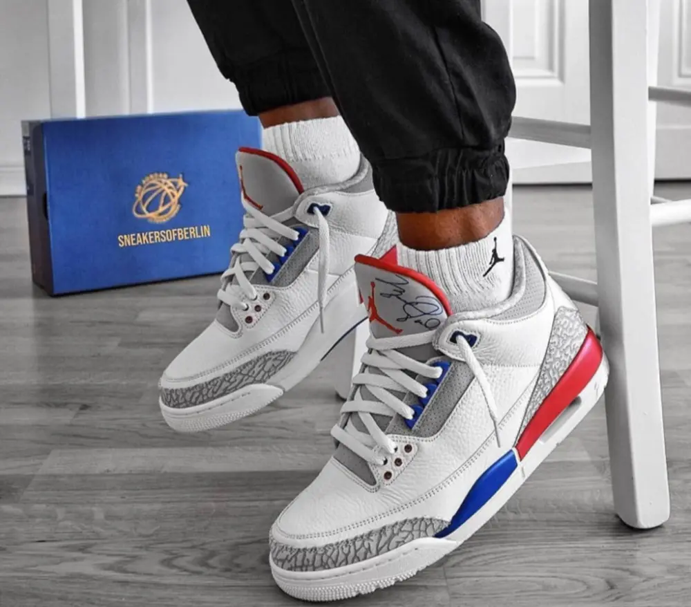 Giày Air Jordan 3 Retro 'International Flight' 136064-140 - Ảnh 3