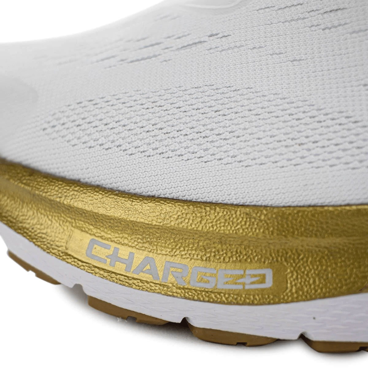 Giày Under Armour Charged Bandit 6 'White Metalic Gold Luster' 3023019-102 - Ảnh 4