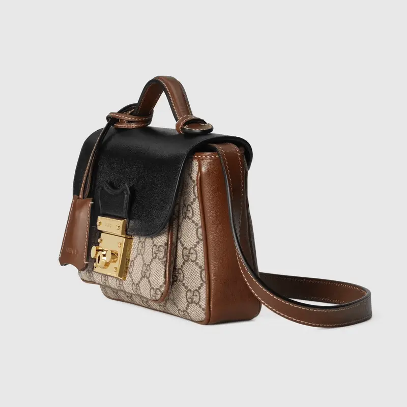 Túi Gucci Padlock Mini GG Supreme Canvas 658487-2ZGAG-9785 - Ảnh 4