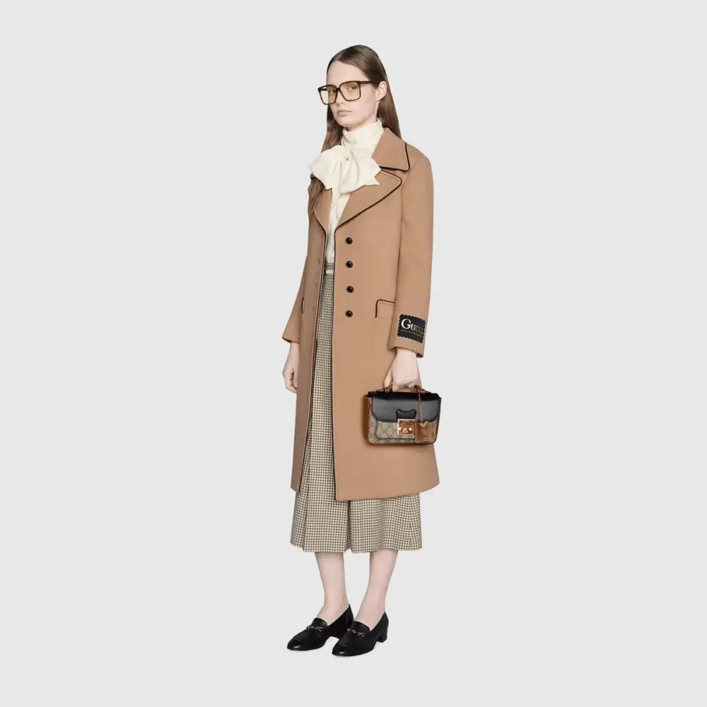 Túi Gucci Padlock Mini GG Supreme Canvas 658487-2ZGAG-9785 - Ảnh 5