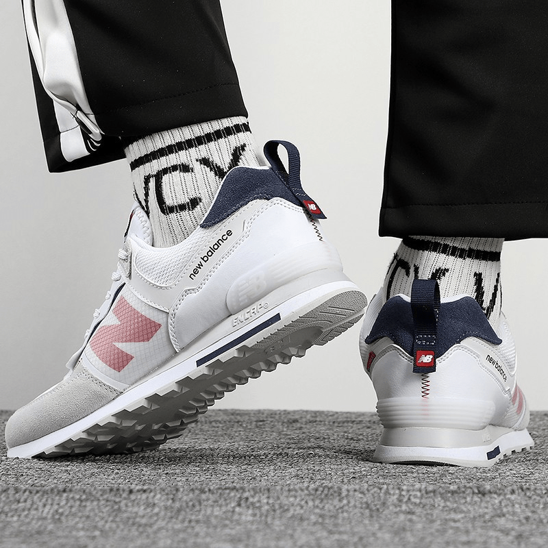 Giày New Balance 574 'White Black' ML574IST - Ảnh 5