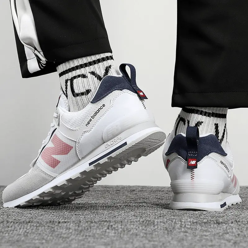 Giày New Balance 574 'White Black' ML574IST - Ảnh 5