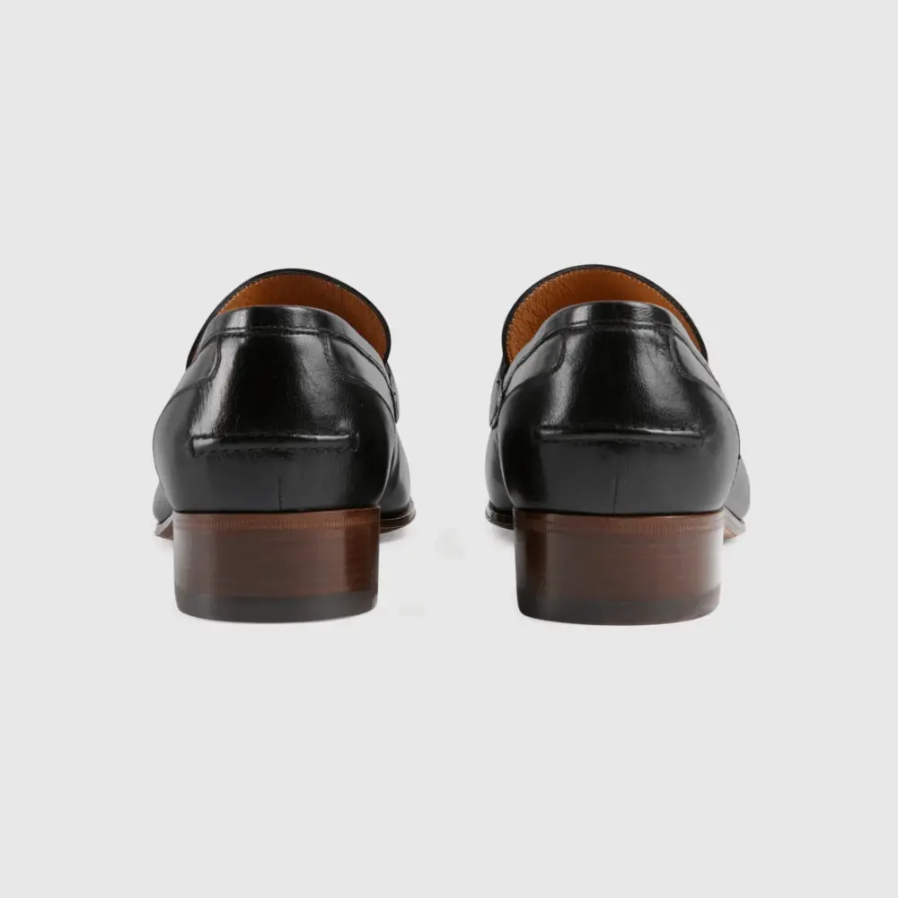 Giày Gucci Loafer with Horsebit 'Black Leather' 655579-0G0P0-1060 - Ảnh 3