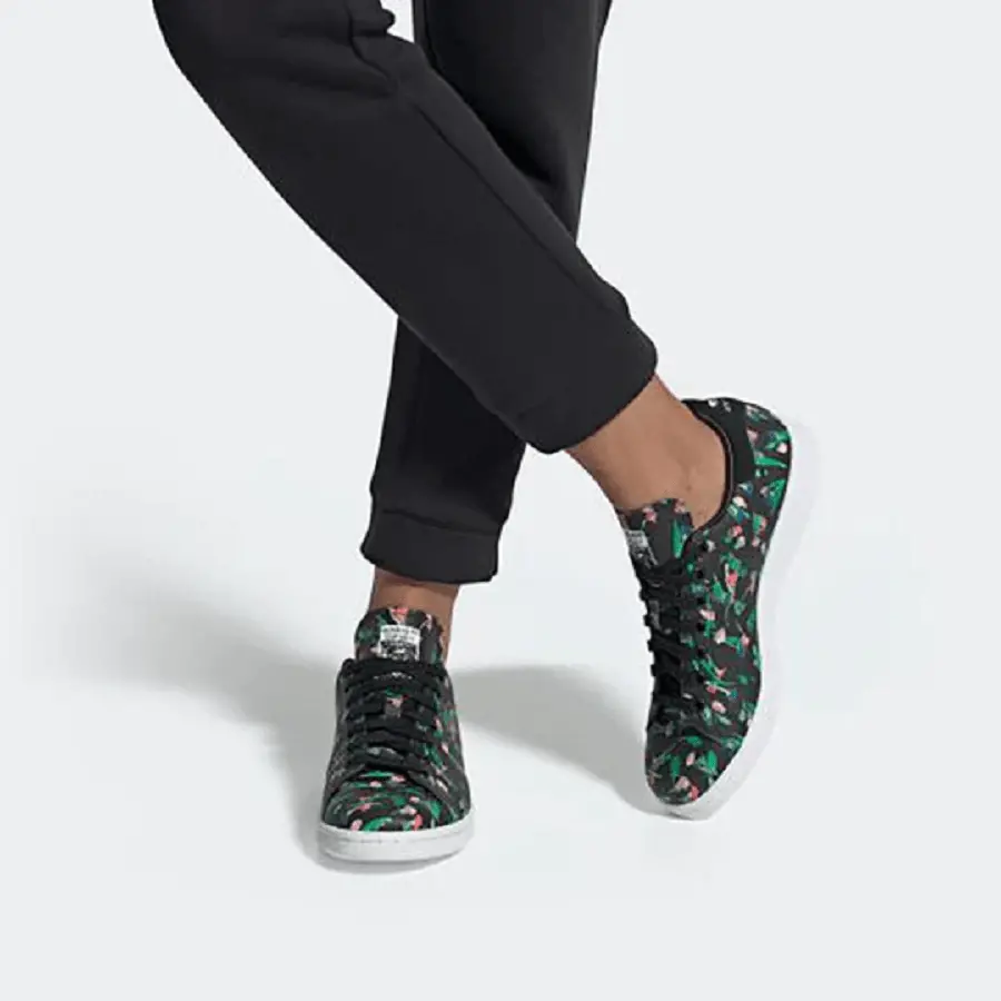 Alternative view of Giày Adidas Stan Smith 'Floral' EE4893