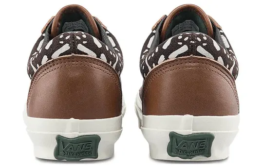 Giày Vans Vault Old Skool LX Taka Hayashi OG 'Brown' VN0A5FC4BRO - Ảnh 4