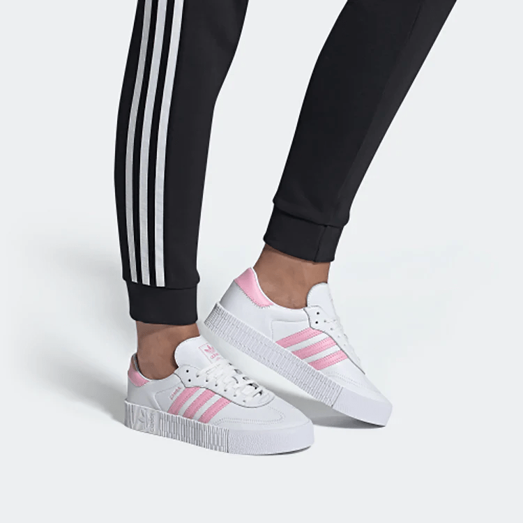 Giày Adidas Womens Sambarose 'True Pink' FU7456 - Ảnh 3